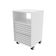 Gaveteiro com 2 Gavetas e Rodízio ME4175 Branco Tecnomobili