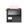Gabinete Suspenso 60cm Mel Grafite com Cuba 1 Nicho 1 Gaveta e Toalheiro BH8050MGCUBA