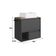 Gabinete Suspenso 60cm Mel Grafite com Cuba 1 Nicho 1 Gaveta e Toalheiro BH8050MGCUBA