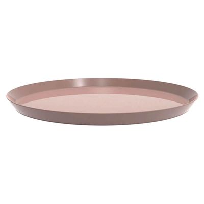 12 Bandejas Redonda 34cm Amêndoa Servir Bar Restaurante Bubble Crippa