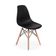 Kit Mesa Redonda Eames 70 Cm Preto + 2 Cadeiras Eiffel Dsw Preto