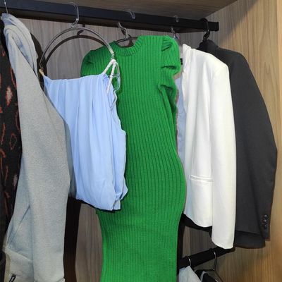 Cabide Silhueta Biquíni Adulto Organizador Expositor de Roupas Transparente Plástico