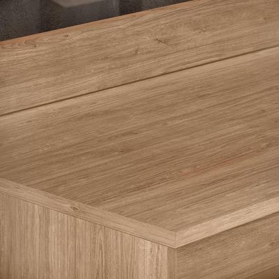 Tampo Para Balcão De Cozinha 160cm Mdp Castanho - Lumil