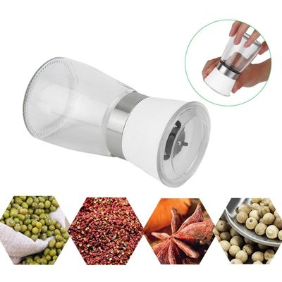 Moedor de Sal e Pimenta Manual 170ml Lyor em Vidro Triturador Moinho de Cerâmica