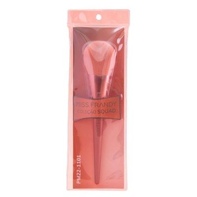Pincel De Pó Arredondado Médio Mf01 | Cerdas Ultra Soft Para Aplicação Precisa | Linha Squad | Miss Frandy