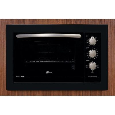 Forno Elétrico De Embutir 48 Litros Fit Line Fischer Black 220V