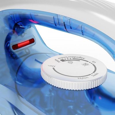 Ferro De Passar A Vapor Britânia 210ml Base Antiaderente Azul/branco - 220V