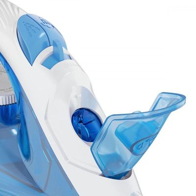 Ferro De Passar A Vapor Britânia 210ml Base Antiaderente Azul/branco - 220V