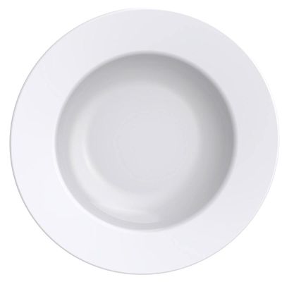 Prato Fundo Tramontina em Porcelana 23cm Branco Maria Augusta Avulso