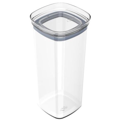 Pote Com Vedação Hermética Em Silicone 1,5l Pote De Plástico Natural