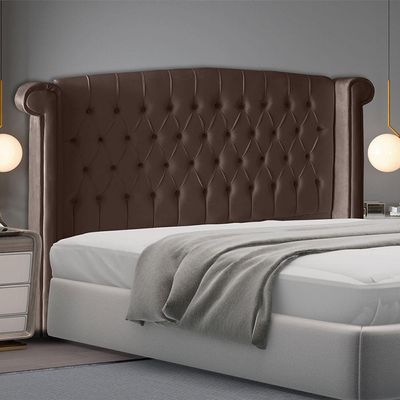 Cabeceira De Cama Box Toquio Casal 140 Cm Suede Rosê Do Lar Móveis E Decoração