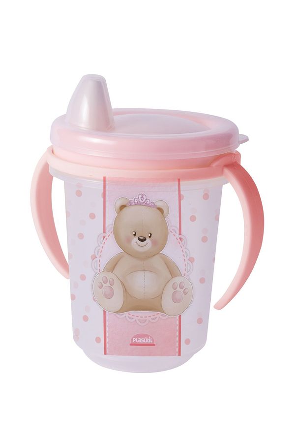 Caneca Plasútil Plástico Trio Infantil Ursa 330ml