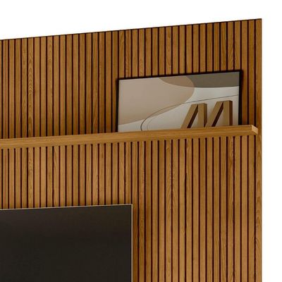 Painel Para 75 Polegadas 238cm André Z10 Cumaru - Mpozenato