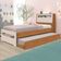 Bicama Solteiro Barreto Manu com Baú - Nature/Off White Nature/Off White