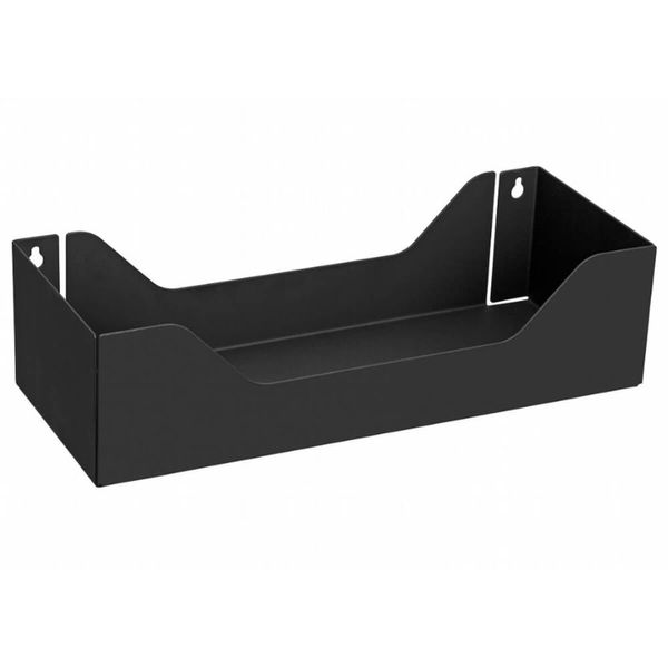 Porta Objetos Preto Organizador Multiuso de Acessórios Suporte para Trecos de Parede Organize Masutti