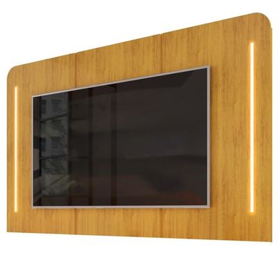 Painel Para Suspenso 75 Pol 218cm World D04 Cedro - Mpozenato