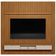 Painel Ripado Para 75 Pol. Com Bancada 258cm Plus L06 Nature-off White - Mpozenato