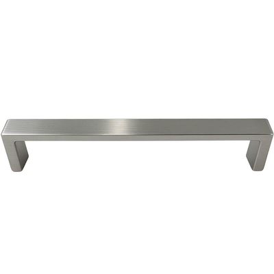 Puxador Alça Reta Clássica 20cm Oeiras Armários Niquel Escovado Torralba 192mm