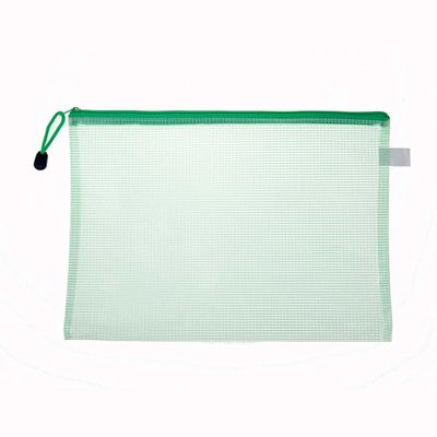 Envelope Malote Le Candy A4 Verde com Zíper