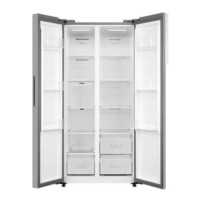 Refrigerador Midea Side By Side 442L MDRS598 Inox - 110V