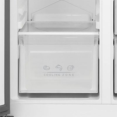 Refrigerador Midea Side By Side 442L MDRS598 Inox - 110V