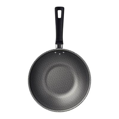 Wok Tramontina Loreto 24cm Alumínio Frigideira Funda 2,2L Antiaderente Starflon Max Vermelho