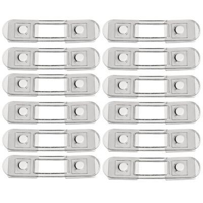 12 Travas Para Gaveta e Porta de Móveis Flexíveis Bebê Prendedor Armário Segurança