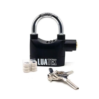 Cadeado Antifurto Trava Disco Com Alarme Sonoro Super Potente