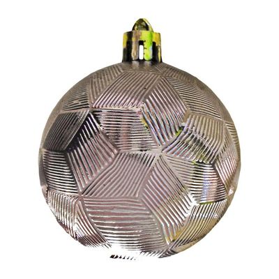 Bola De Natal Rose Gold Misto 6cm - 9 Unidades