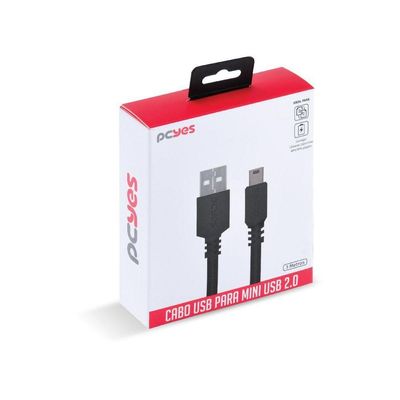 Cabo Usb A 2.0 Para Mini Usb B 2.0 3m - Puanm2-3