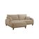 Sofá Albano Linho 185cm Chaise Lado Esquerdo Meu Sofá Online A226 Linho Bege