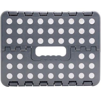 Kit 2 Banquetas Plásticas Dobráveis 150kg Banco Portátil 39cm Lyor Camping Pescaria