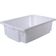 6 Caixas Organizadoras Plasvale 15L Empilháveis Brancas Carnes Vegetais Cozinha