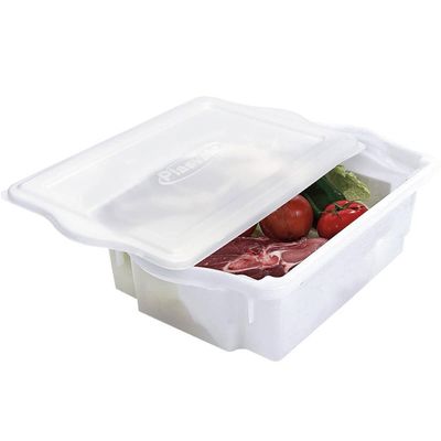 Kit 24 Caixas Restaurante Açougue 15l Empilhável de Plástico