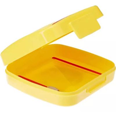 Kit 4 Porta Cotonetes para Viagem Cores Variadas Portátil com Elástico Interno Crippa