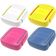 Kit 4 Porta Cotonetes para Viagem Cores Variadas Portátil com Elástico Interno Crippa