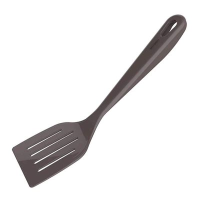 Kit 12 Espátulas Culinárias Cinza Tornado em Nylon 31,5cm Restaurante Lanchonete Crippa