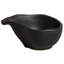 Kit 15 Molheiras 40ml Cerâmica Preto Matte Restaurante Orgânico Japonês Porto Brasil