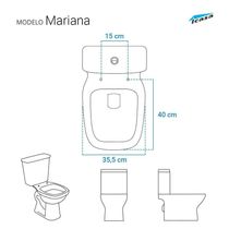 Assento Sanitário Poliester Mariana Decorado Golfinho E Conchas Para Vaso Icasa