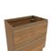 Balcão 2 Gavetas Kappesberg Celeste 100% Mdf Nogueira 80cm