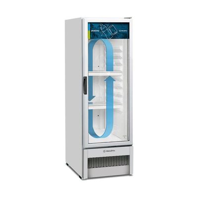 Visa Cooler Refrigerador Expositor Multiuso Porta Vidro 235l Vb25r Metalfrio - 220v