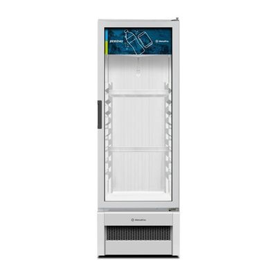 Visa Cooler Refrigerador Expositor Multiuso Porta Vidro 235l Vb25r Metalfrio - 220v