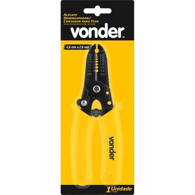 Alicate desencapador/cortador para fios VONDER