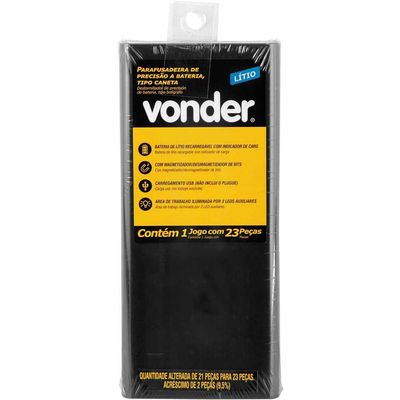 Parafusadeira de precisão a bateria 37 V tipo caneta VONDER