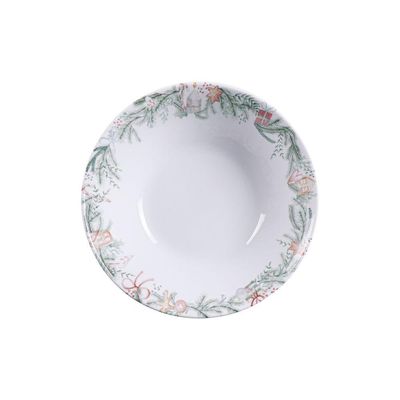Bowl Tramontina Noite Feliz Em Porcelana Decorada 18 Cm