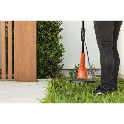 Aparador De Grama Elétrico Bipartido Tramontina Apb1500t Com Diâmetro De Corte De 280 Mm 1500 W 127 V