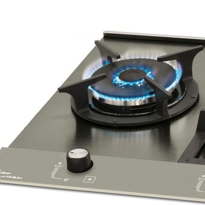 Cooktop 5 Bocas A Gás Fischer Platinium Cinza 19784-51515 - Bivolt