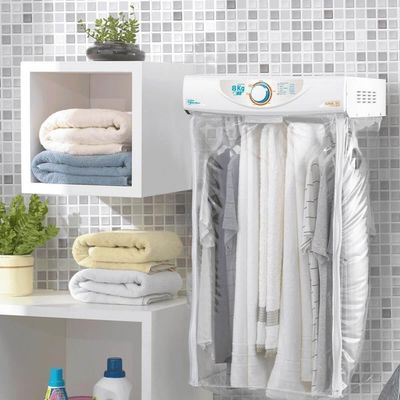 Secadora De Parede Fischer Super Ciclo 8 Kg Com Timer Contínuo Branco - 220V