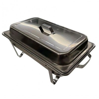 Rechaud Banho Maria Aço Inox 9 L Com Fogareiro Brasinox