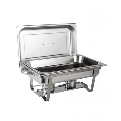 Rechaud Banho Maria Aço Inox 9 L Com Fogareiro Brasinox